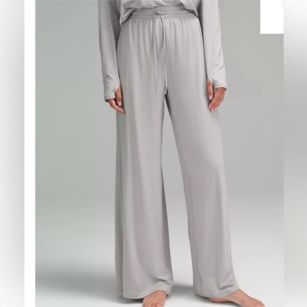 RARE lululemon Modal High Ride Wide Leg Lounge Pant
